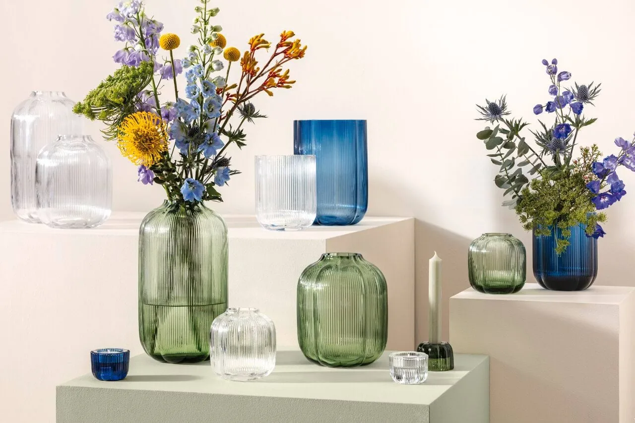 Fleur jarrón, Transparente, Ø28 cm Villeroy & Boch