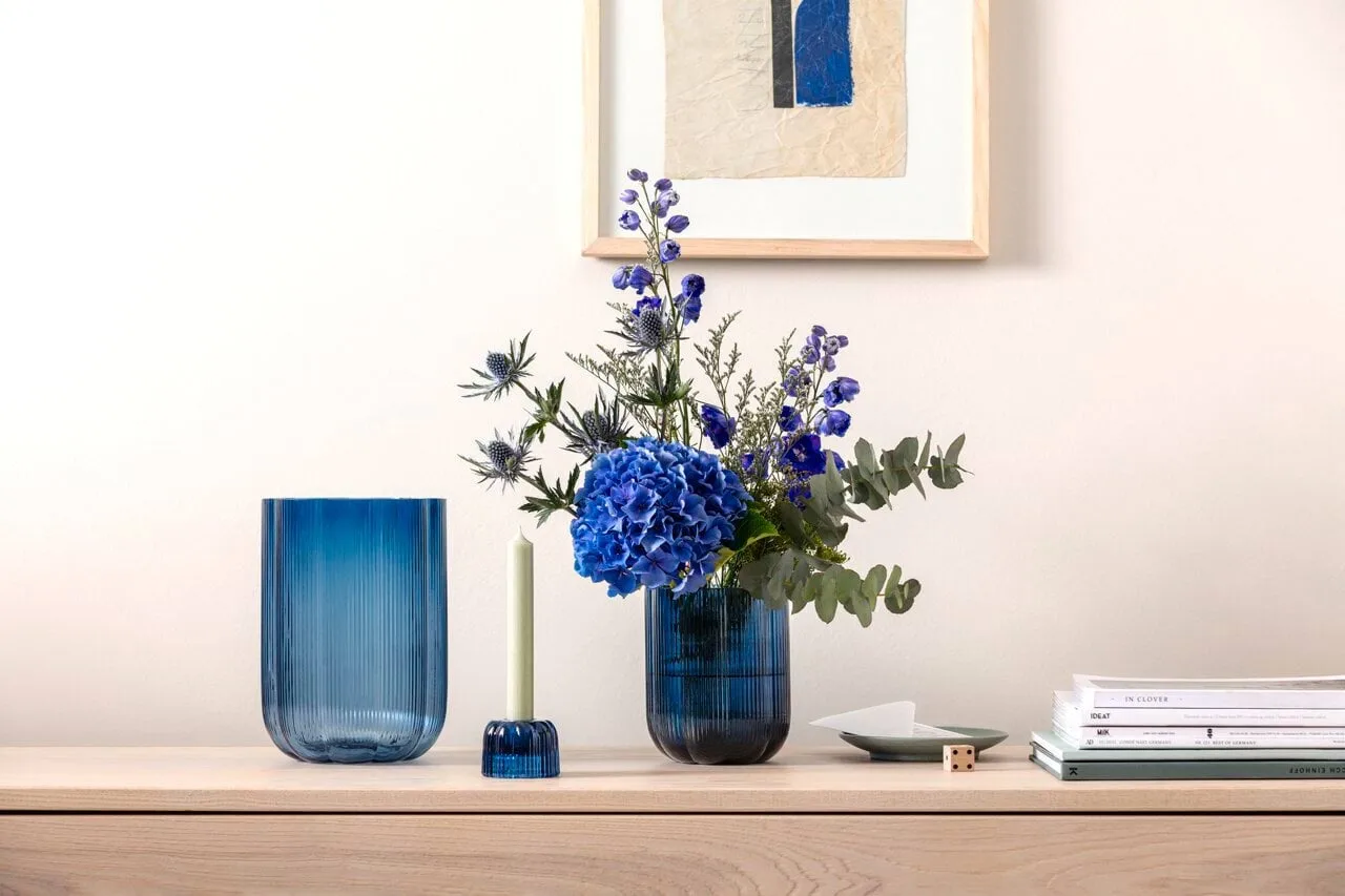 Fleur portavelas 2 en 1, Bleu, Ø6,3 cm Villeroy & Boch
