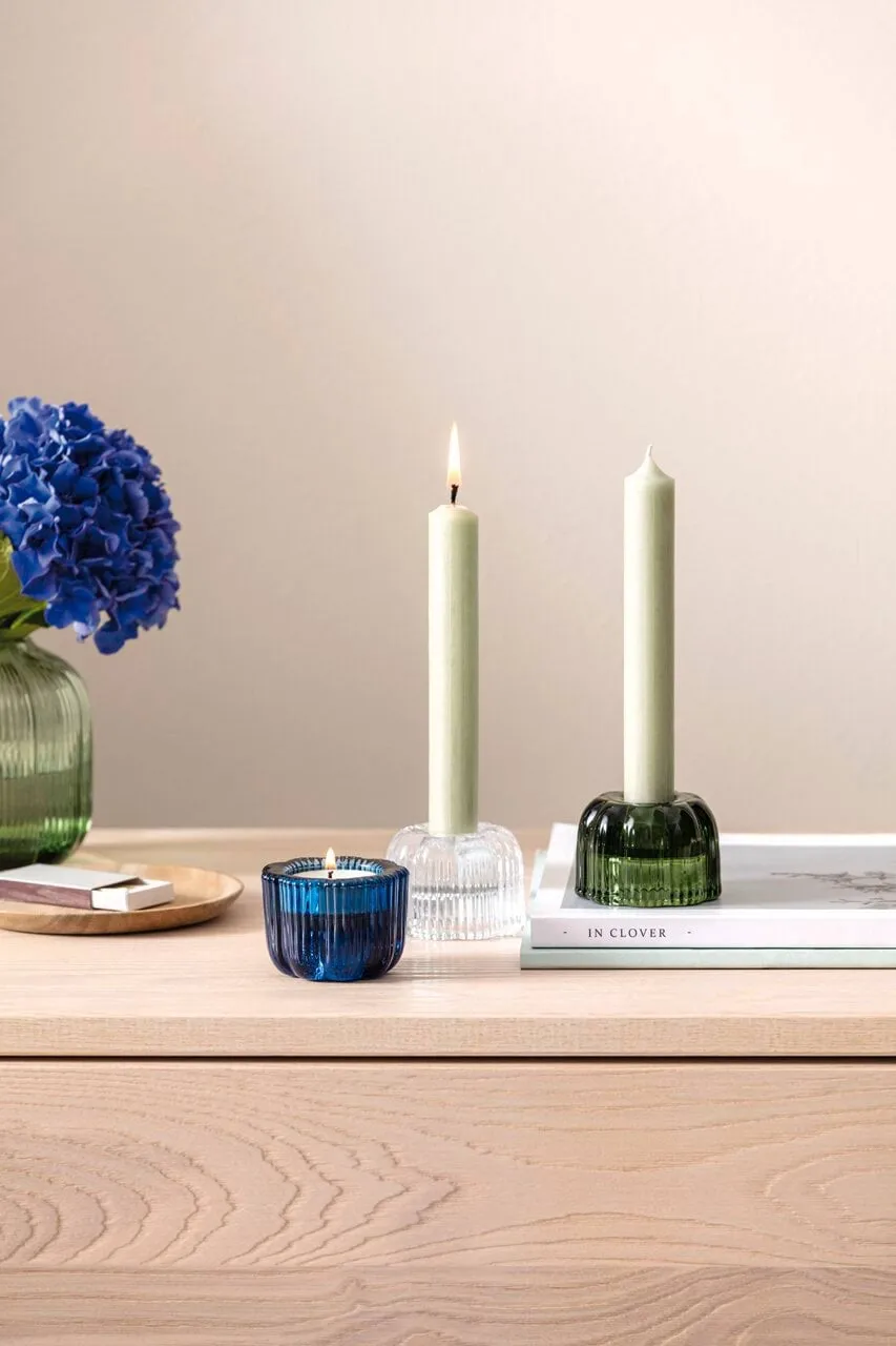 Fleur portavelas 2 en 1, Bleu, Ø6,3 cm Villeroy & Boch