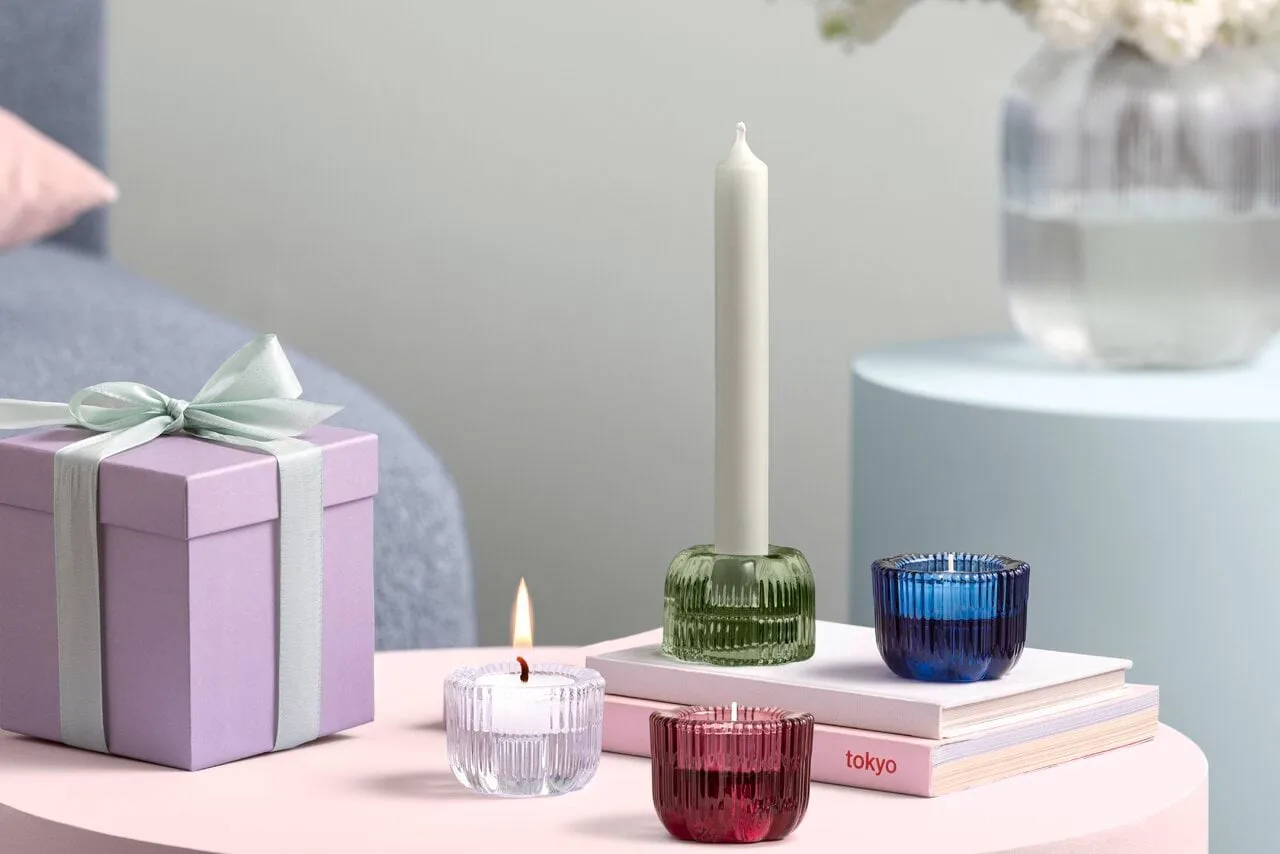 Fleur portavelas 2 en 1, Cassis, Ø6,3 cm Villeroy & Boch