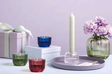 Fleur portavelas 2 en 1 - Cassis, Ø6,3 cm - Villeroy & Boch