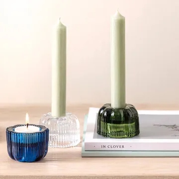 Fleur portavelas 2 en 1 - Verde, Ø6,3 cm - Villeroy & Boch