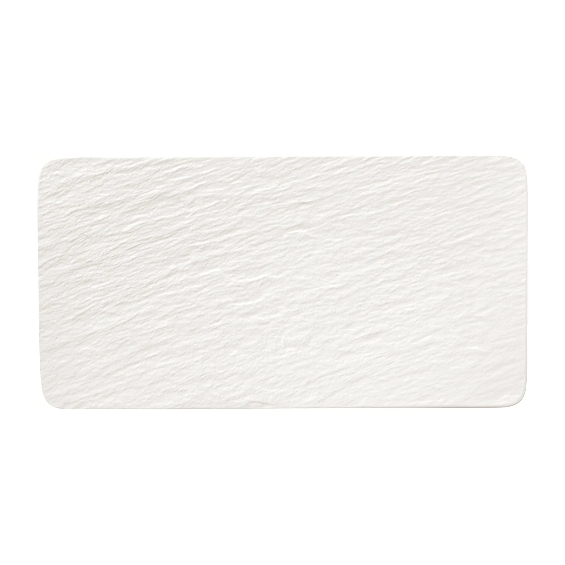 Fuente de servir Manufacture Rock 18x35 cm, Blanc Villeroy & Boch