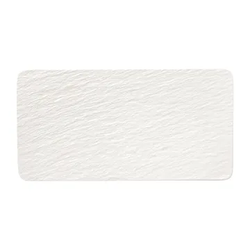 Fuente de servir Manufacture Rock 18x35 cm - Blanc - Villeroy & Boch