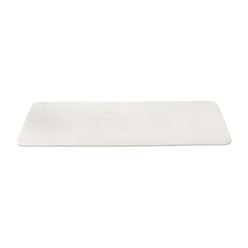 Fuente de servir Manufacture Rock 18x35 cm - Blanc - Villeroy & Boch