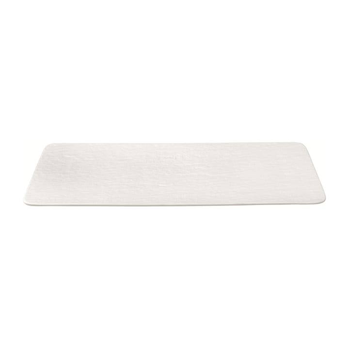 Fuente de servir Manufacture Rock 18x35 cm, Blanc Villeroy & Boch