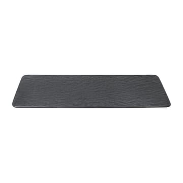 Fuente de servir Manufacture Rock 18x35 cm - negro - Villeroy & Boch