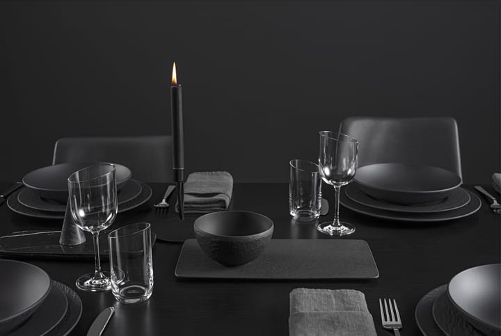 Fuente de servir Manufacture Rock 18x35 cm, negro Villeroy & Boch