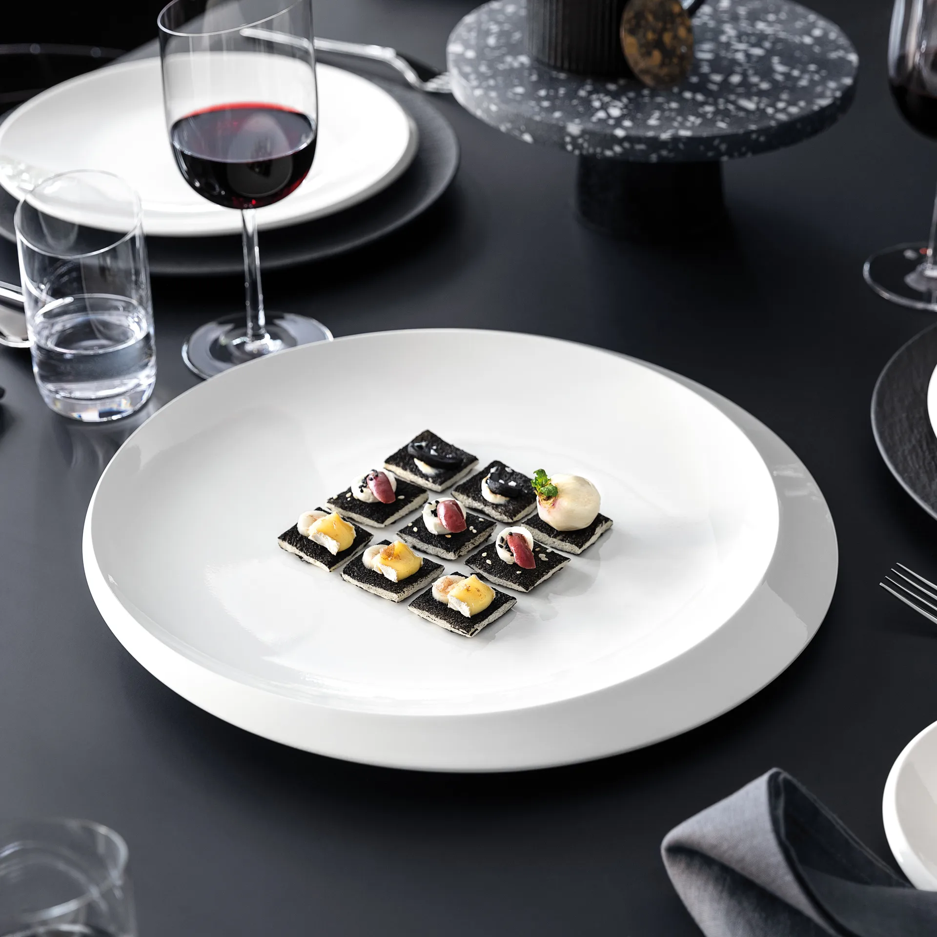 Fuente de servir NewMoon Ø37 cm, blanco Villeroy & Boch