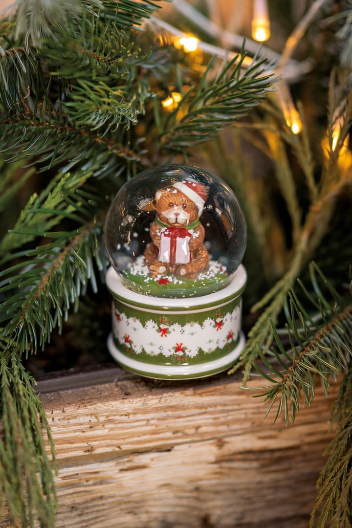 Globo de nieve oso, verde-blanco Villeroy & Boch
