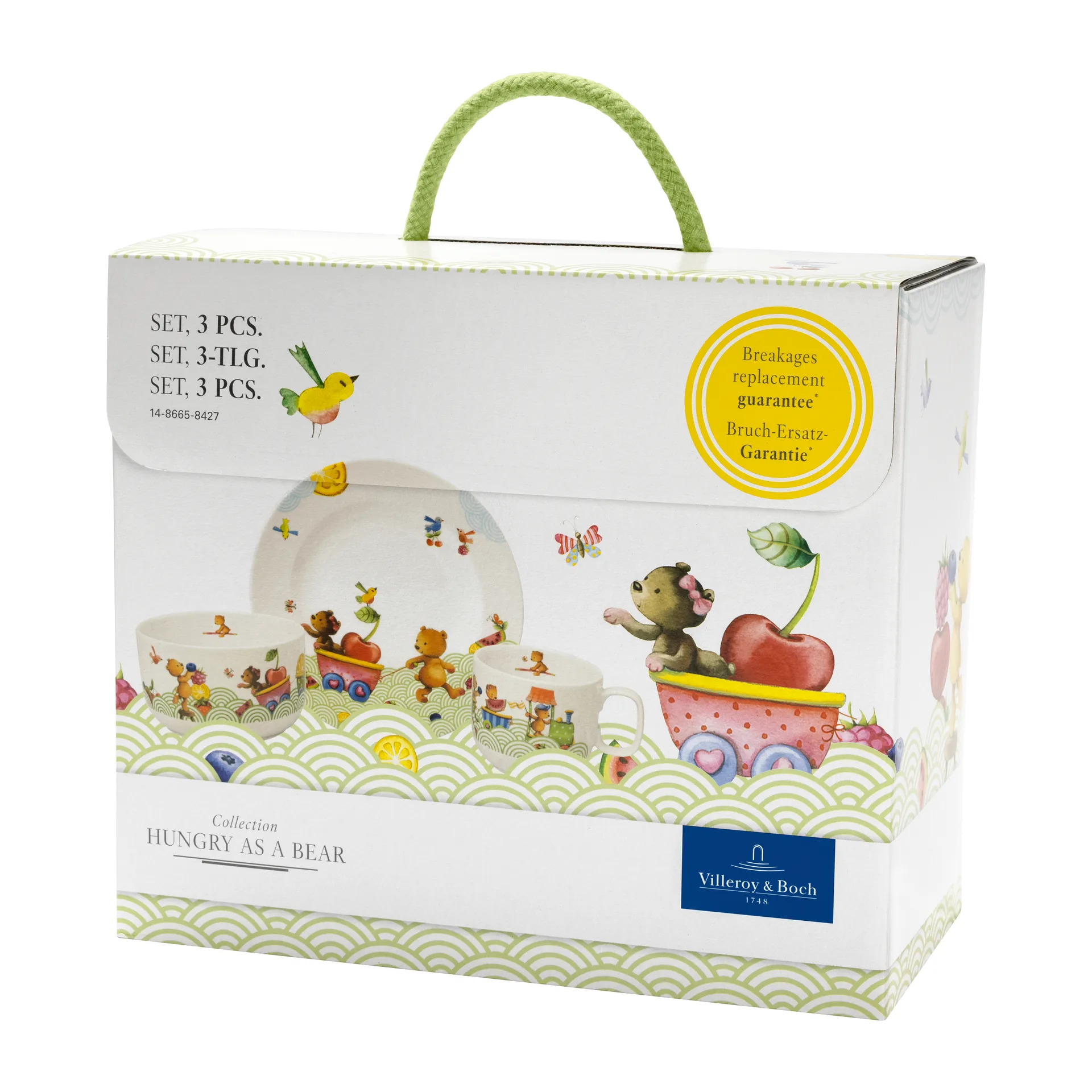 Hungry as a Bear Vajilla infantil, 3 piezas Villeroy & Boch