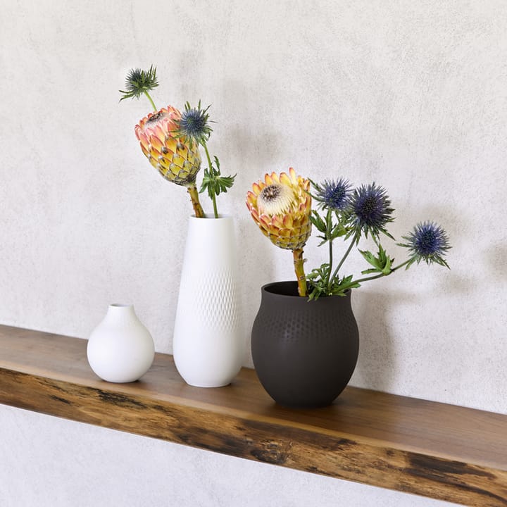 Jarrón Collier Blanc Carre, alto Villeroy & Boch