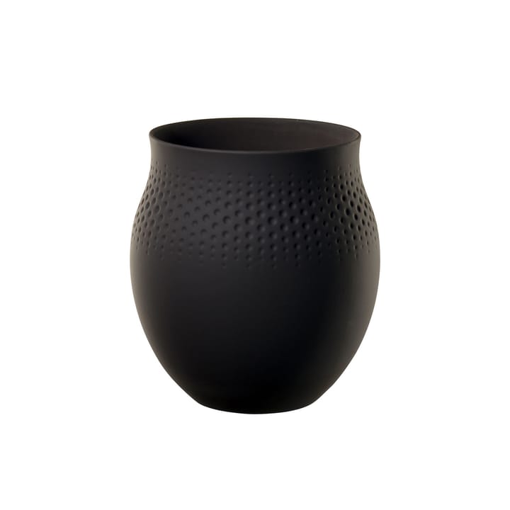 Jarrón Collier Noir Perle - grande - Villeroy & Boch