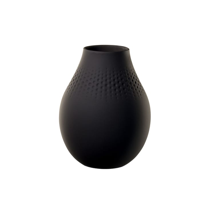 Jarrón Collier Noir Perle - mediano - Villeroy & Boch