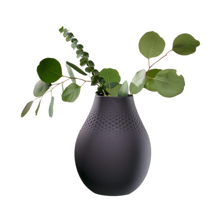 Jarrón Collier Noir Perle, mediano Villeroy & Boch