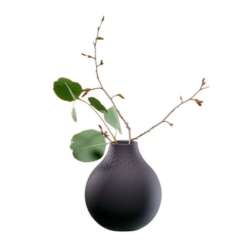 Jarrón Collier Noir Perle - pequeño - Villeroy & Boch