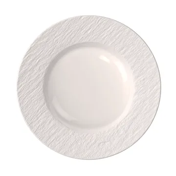 Manufacture Ice plato - Blanco, Ø21,7 cm - Villeroy & Boch