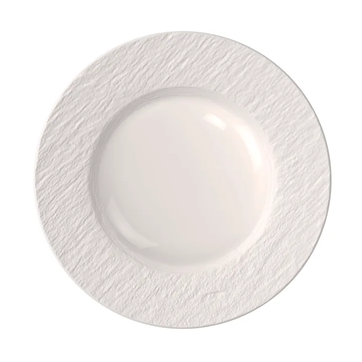 Manufacture Ice plato - Blanco, Ø21,7 cm - Villeroy & Boch