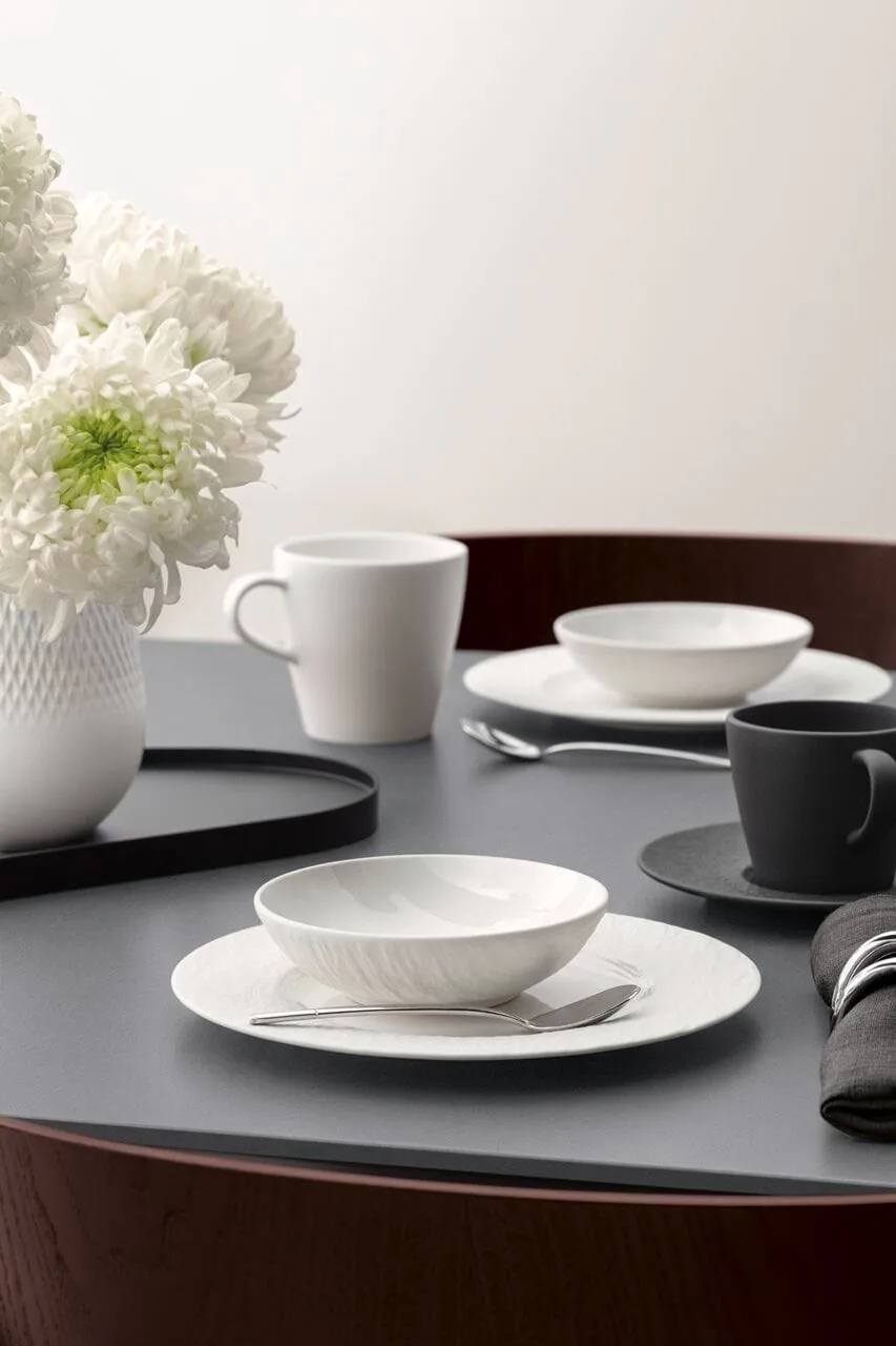 Manufacture Ice plato, Blanco, Ø21,7 cm Villeroy & Boch