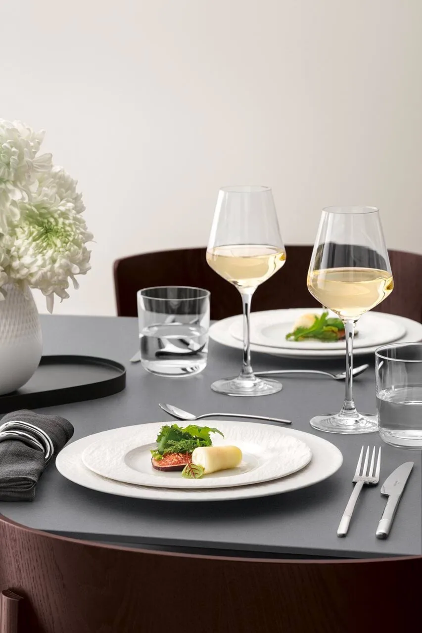 Manufacture Ice plato, Blanco, Ø21,7 cm Villeroy & Boch
