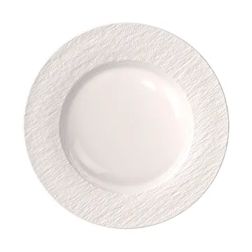 Manufacture Ice plato - Blanco, Ø27,1 cm - Villeroy & Boch