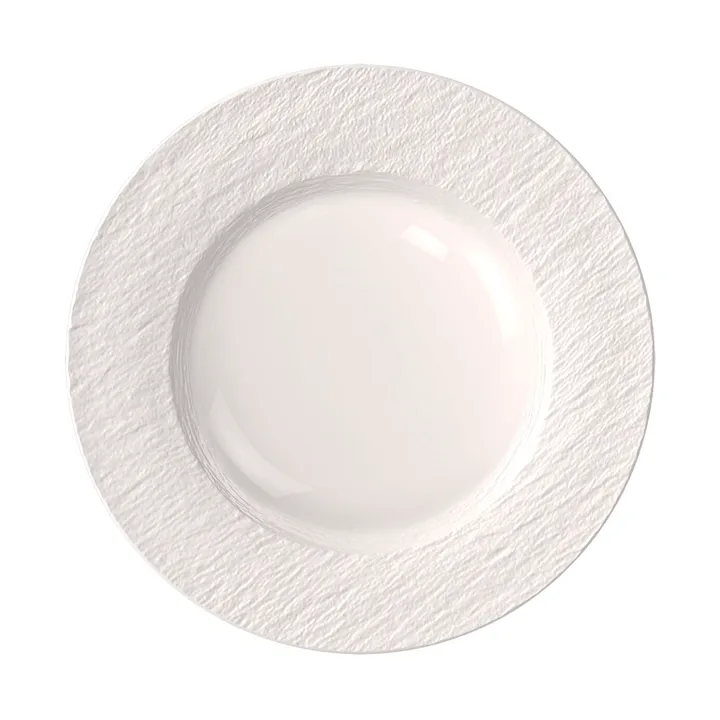 Manufacture Ice plato - Blanco, Ø27,1 cm - Villeroy & Boch