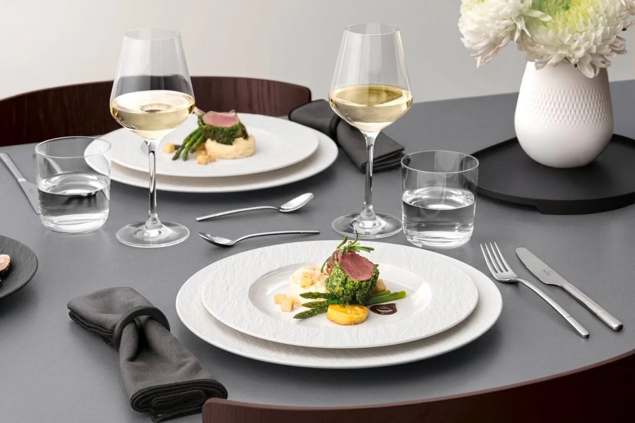 Manufacture Ice plato, Blanco, Ø27,1 cm Villeroy & Boch