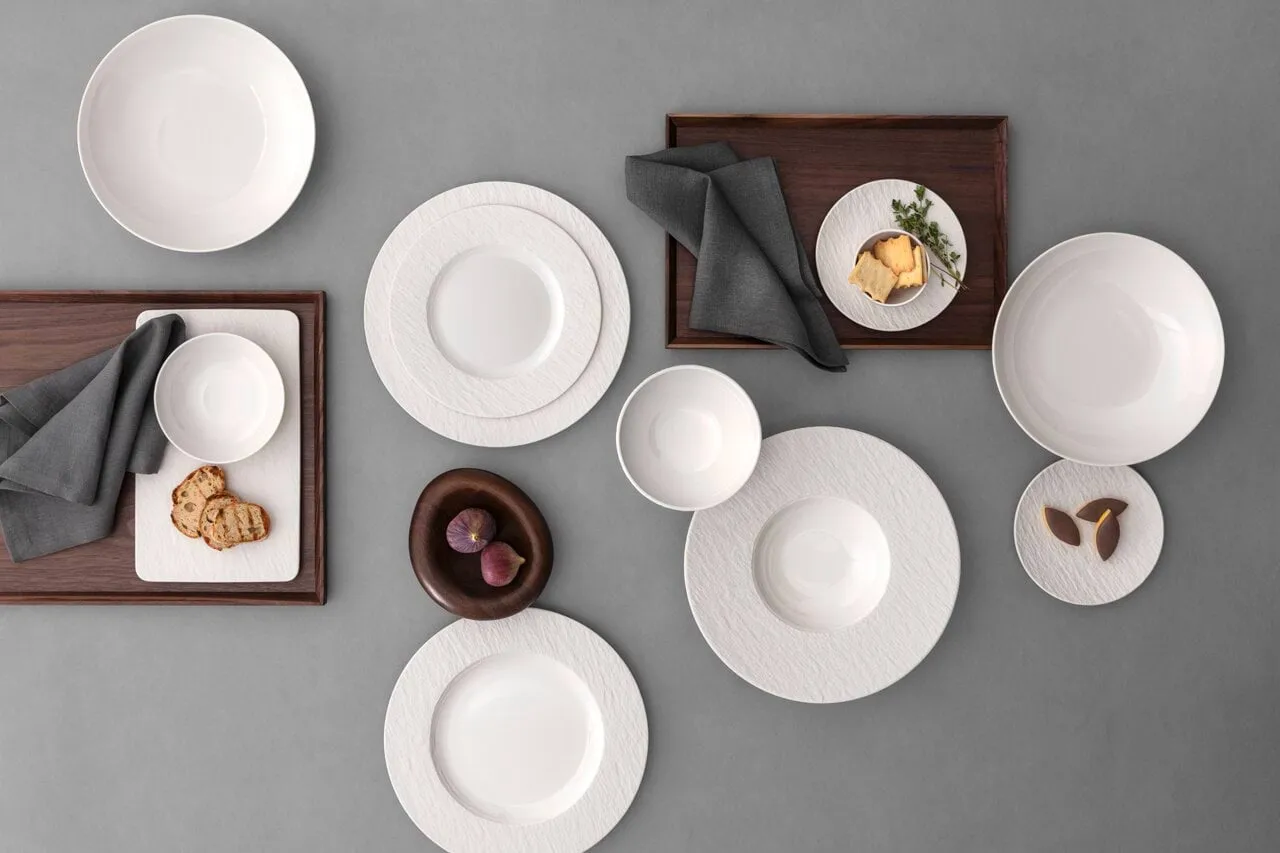Manufacture Ice plato, Blanco, Ø27,1 cm Villeroy & Boch