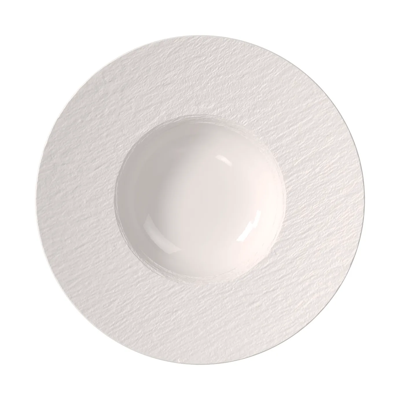 Manufacture Ice plato hondo para pasta, Blanco, Ø28 cm Villeroy & Boch