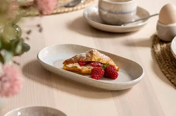 Perlemor Sand fuente para servir - Beige, 23x13 cm - Villeroy & Boch