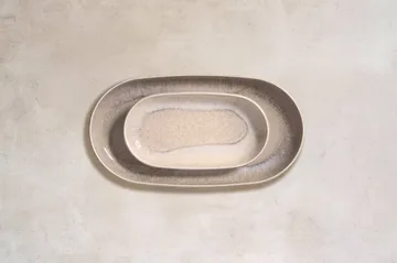 Perlemor Sand fuente para servir - Beige, 34x20 cm - Villeroy & Boch