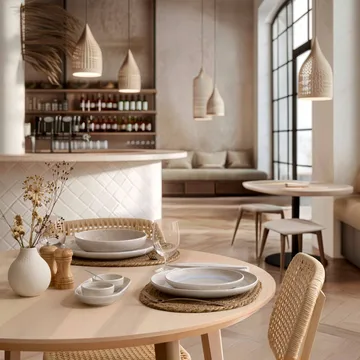 Perlemor Sand plato - Beige, Ø29 cm - Villeroy & Boch