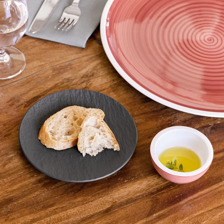 Platillo Manufacture Rock Ø16 cm, negro Villeroy & Boch