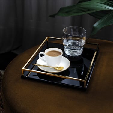 Platillo para espresso Anmut Gold - blanco - Villeroy & Boch