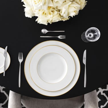 Plato Anmut Gold Ø 27 cm, blanco Villeroy & Boch
