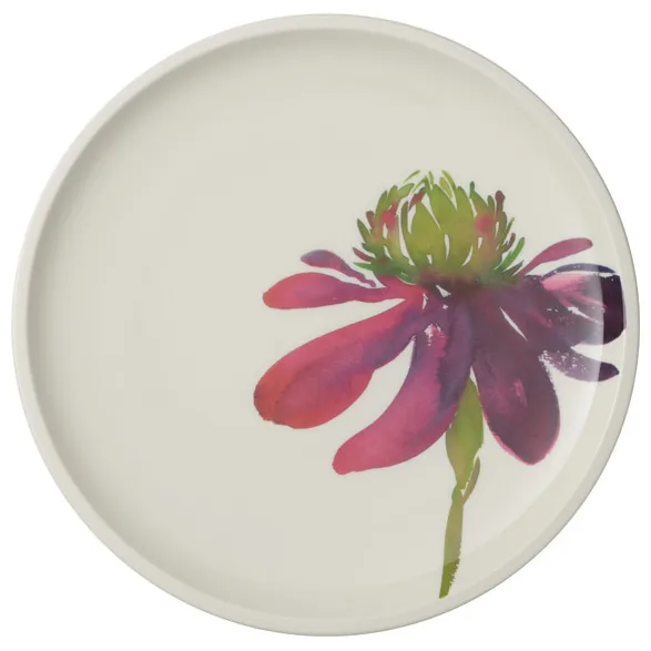Plato Artesano Flower Art Ø 27 cm, blanco Villeroy & Boch