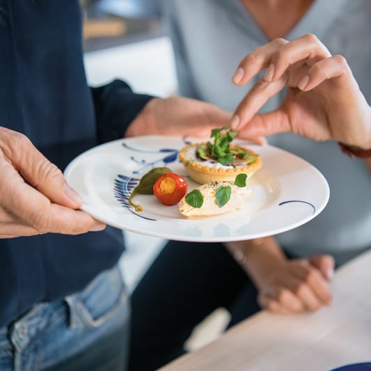 Plato de ensalada Old Luxembourg Brindille, blanco Villeroy & Boch