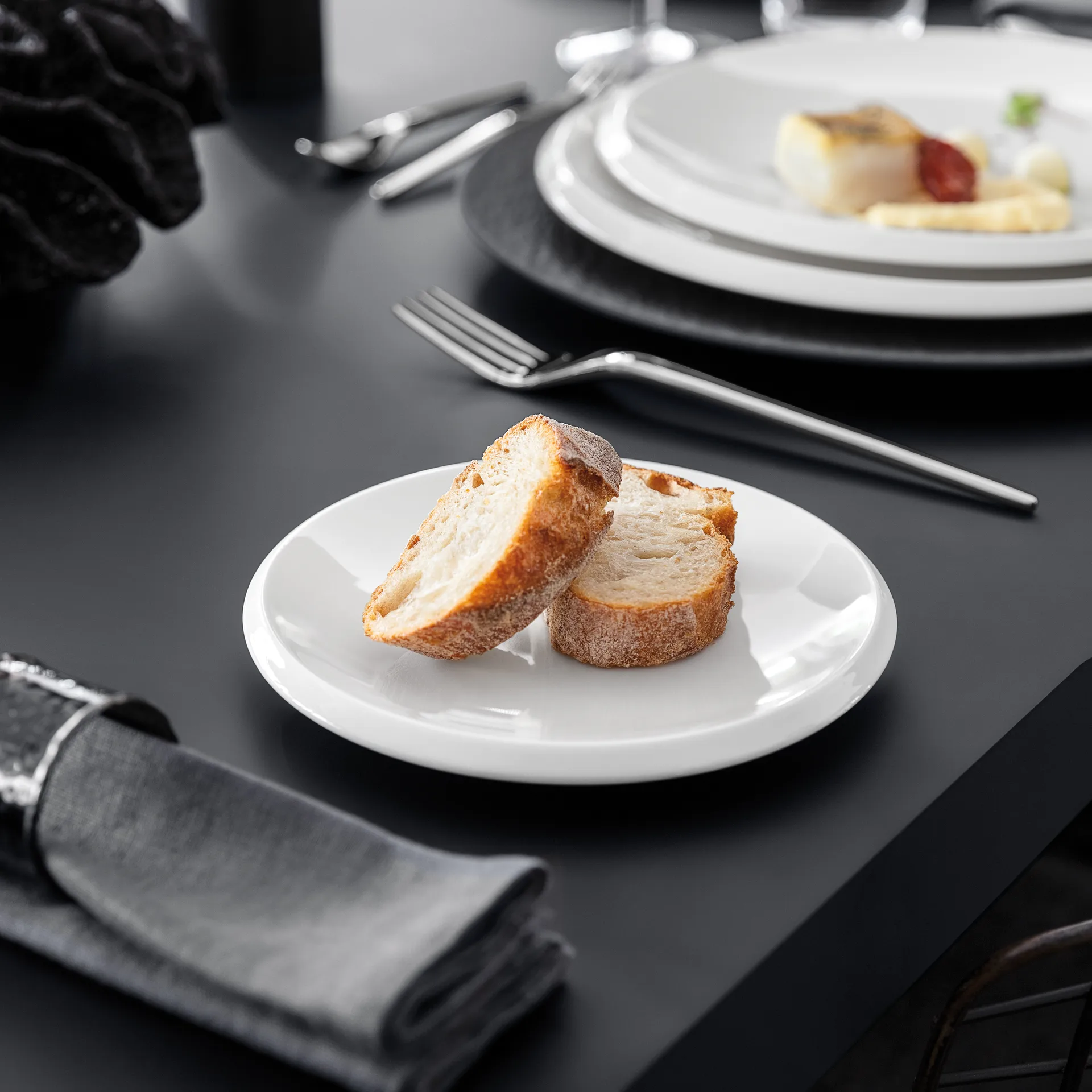 Plato de pan NewMoon 16 cm, blanco Villeroy & Boch