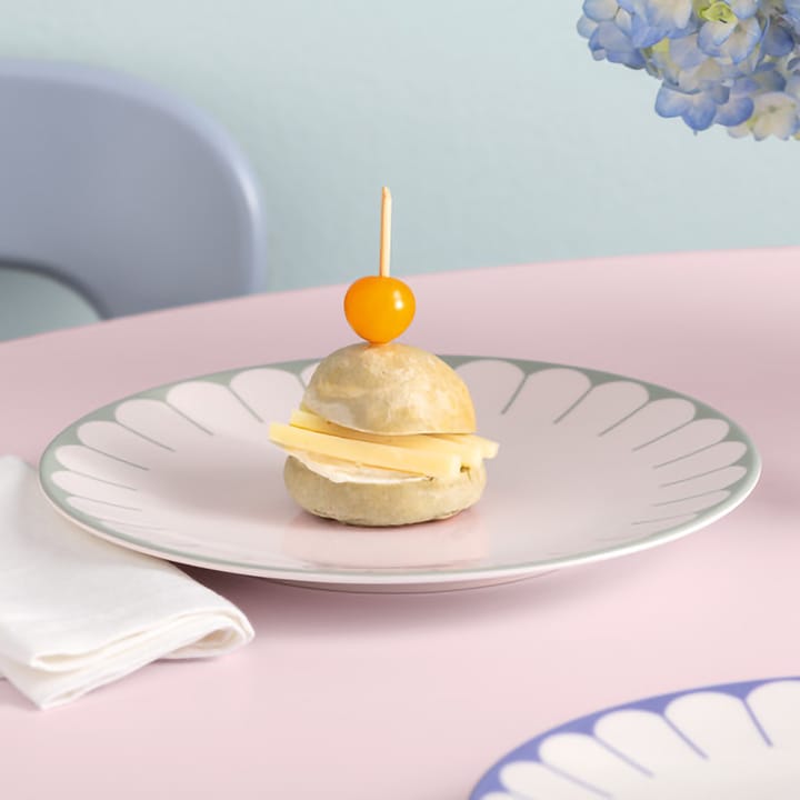 Plato Fleur Ø26,5 cm, White-green Villeroy & Boch