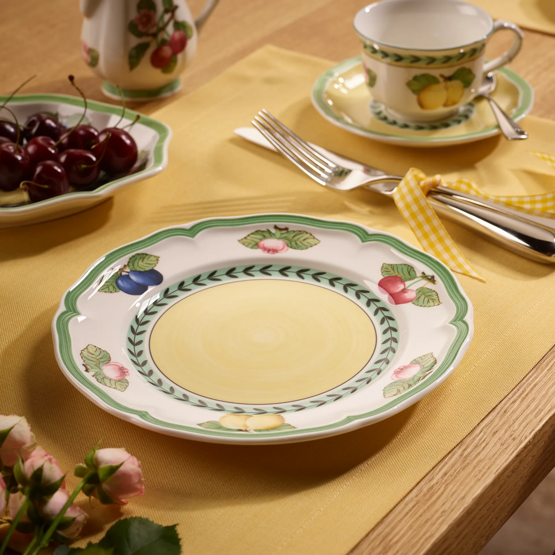 Plato French Garden Fleurence, 21 cm Villeroy & Boch