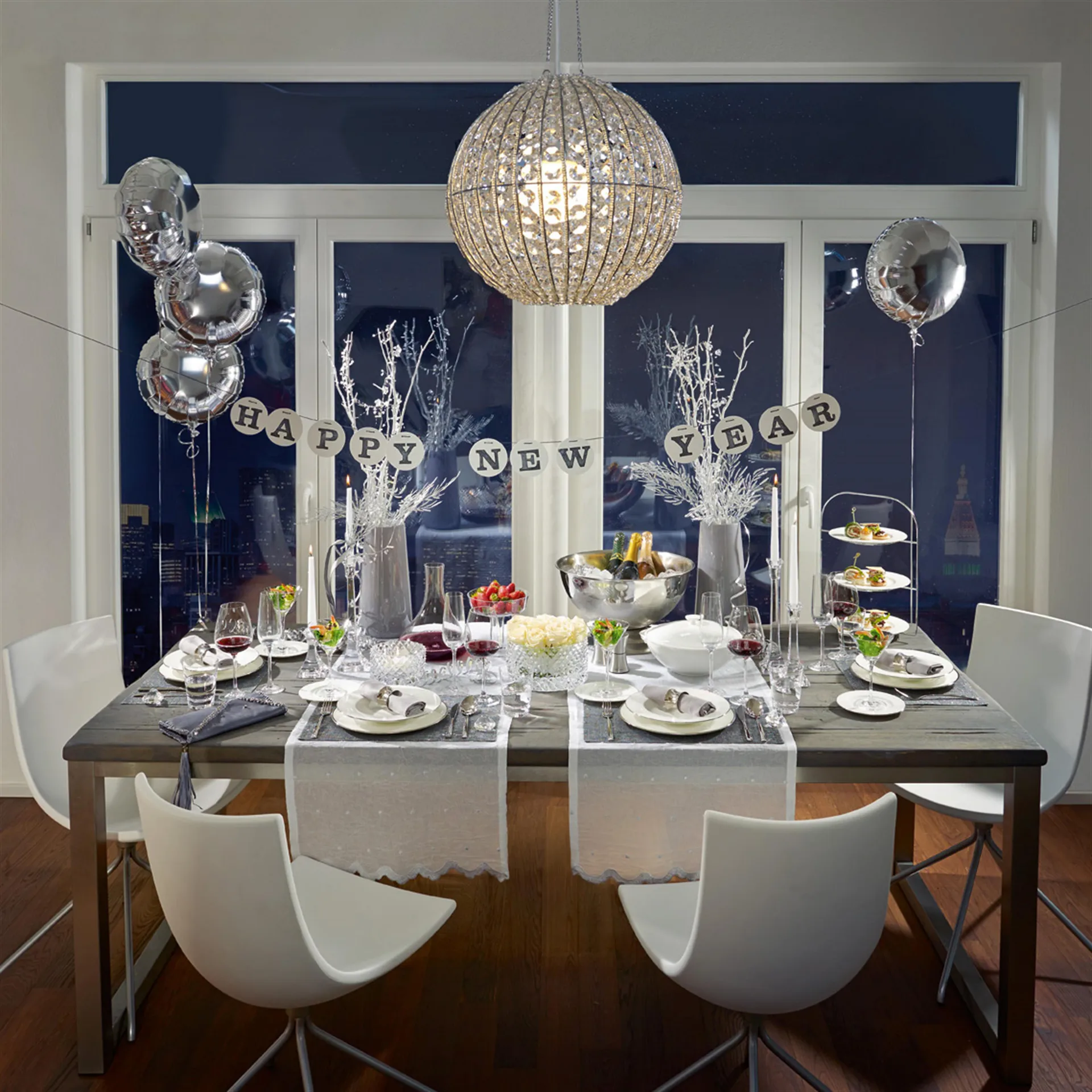 Plato hondo Anmut Platinum, 24 cm Villeroy & Boch