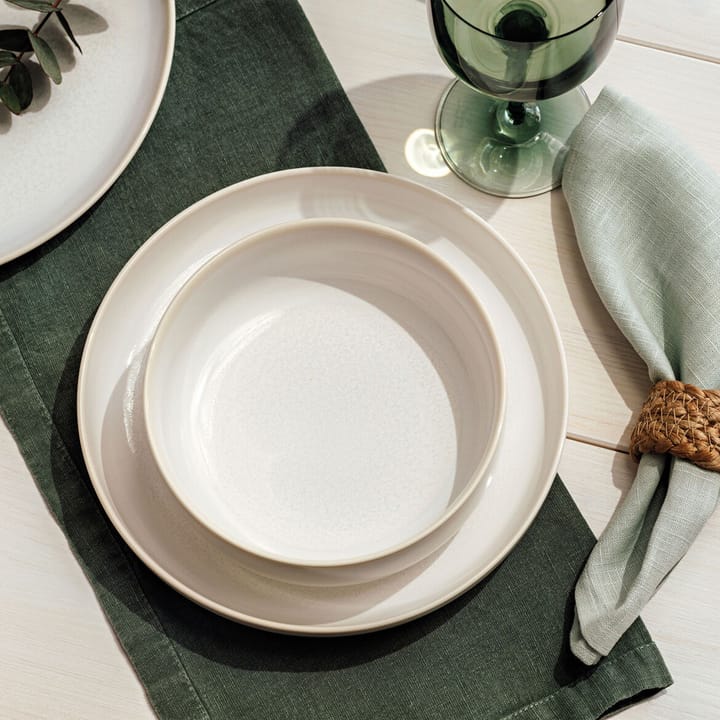 Plato hondo Crafted cotton Ø21,5 cm, Blanco Villeroy & Boch