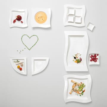 Plato hondo New Wave - 24 x 24 cm - Villeroy & Boch