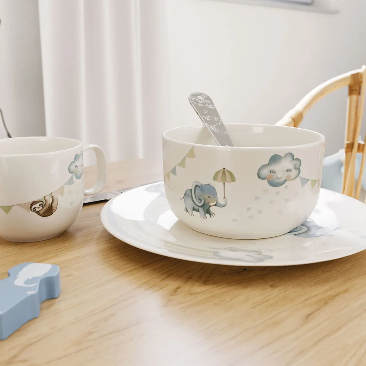 Plato infantil Walk like an Elephant Ø21,5 cm, Multi Villeroy & Boch