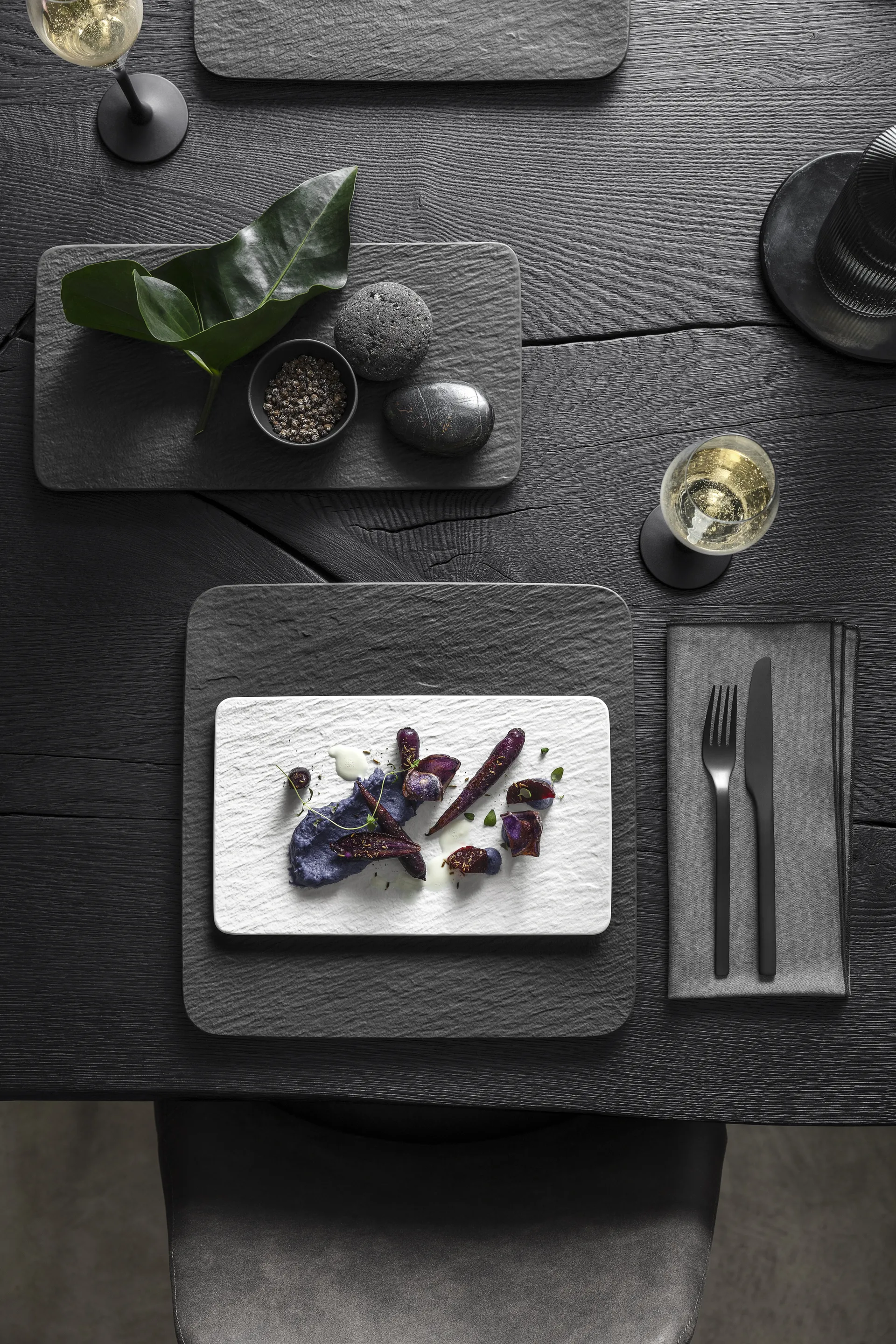 Plato Manufacture Rock 17x28 cm, Blanc Villeroy & Boch