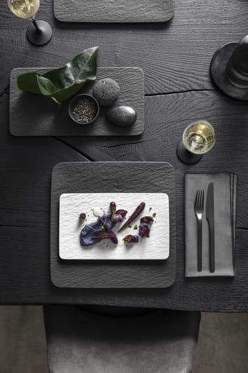 Plato Manufacture Rock 17x28 cm - Blanc - Villeroy & Boch