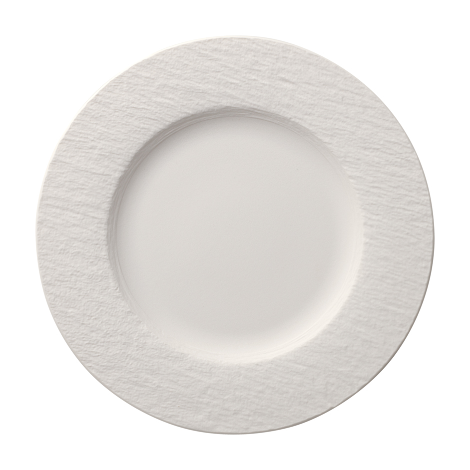 Porcelana Premium Villeroy & Boch Manufacture Rock Blanc Plato para taza 17,3 cm Blanco 