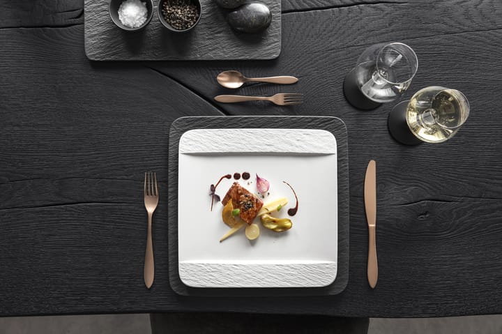 Plato Manufacture Rock 28x28 cm, Blanc Villeroy & Boch