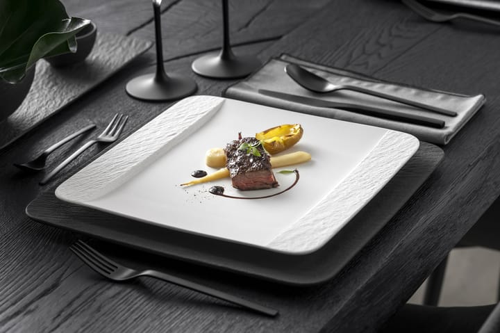 Plato Manufacture Rock 28x28 cm, Blanc Villeroy & Boch