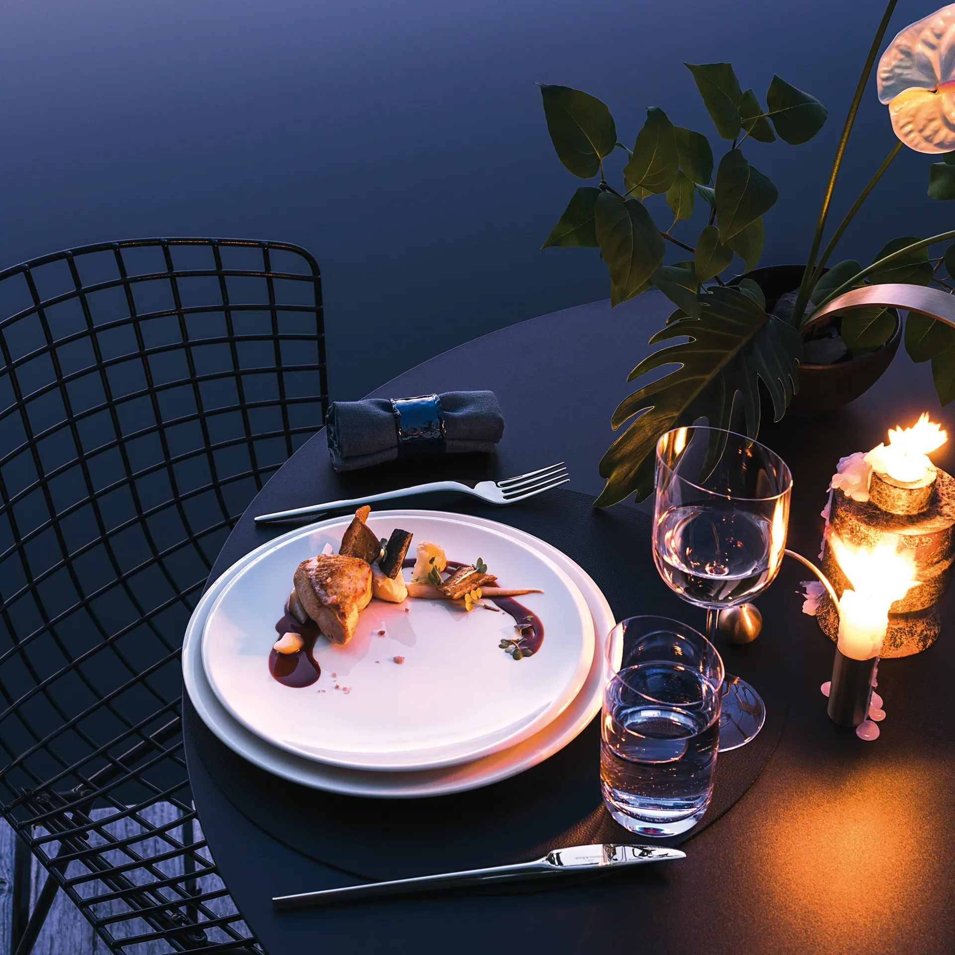 Plato NewMoon 27 cm, blanco Villeroy & Boch